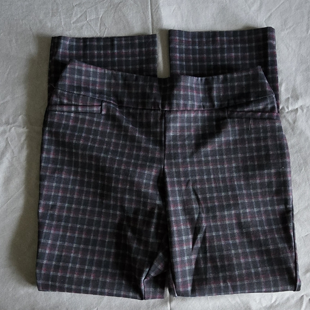 New York & Company Plaid Trousers